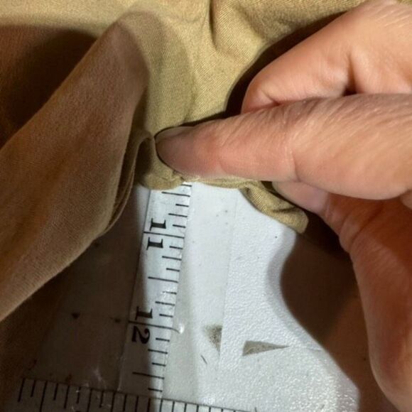 J. Crew women’s City Fit Broken-In Chino Bootcut Pants Size 10 Short Tan - Picture 4 of 11